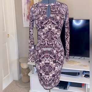 Jennifer Lopez printed dress